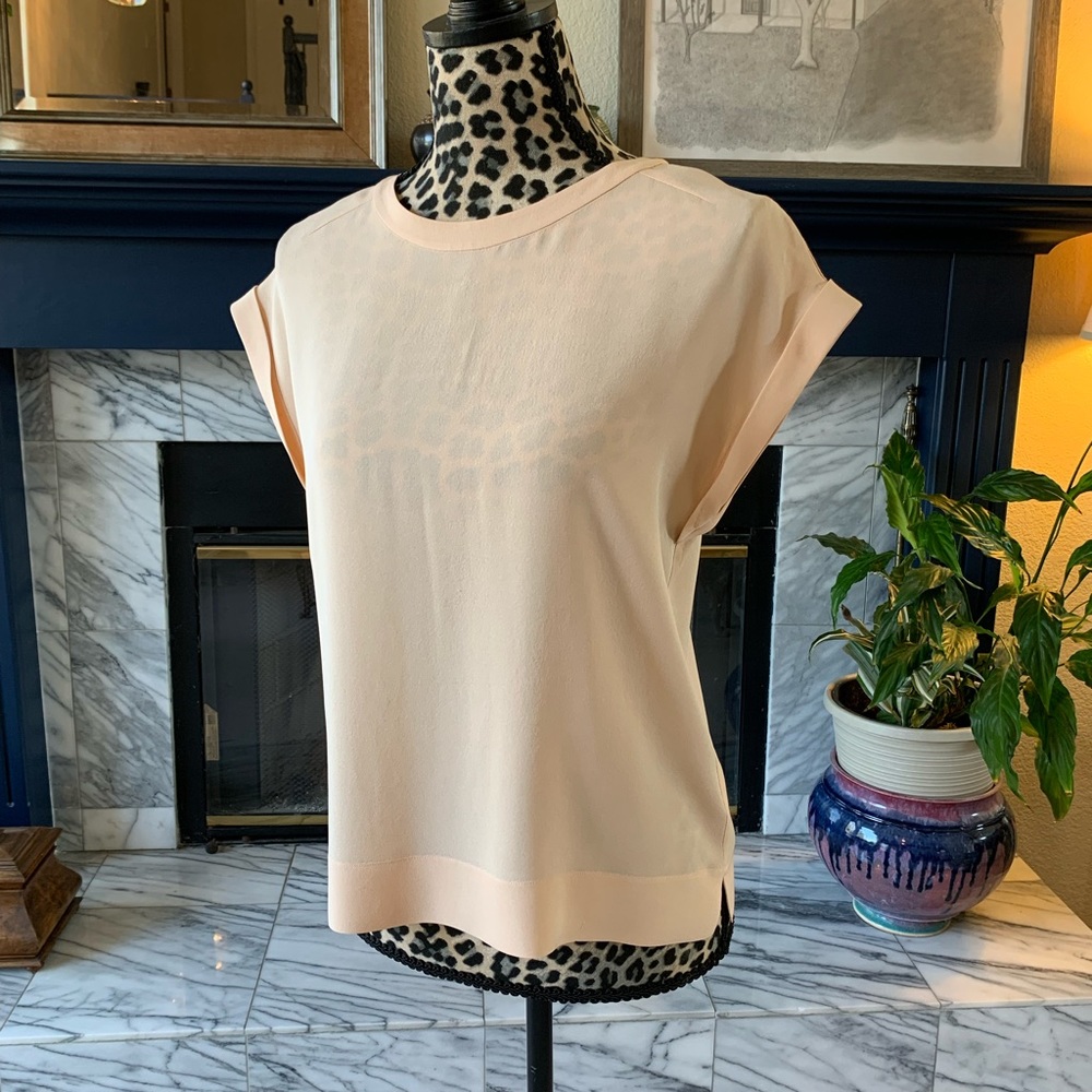 100% silk Theory shell